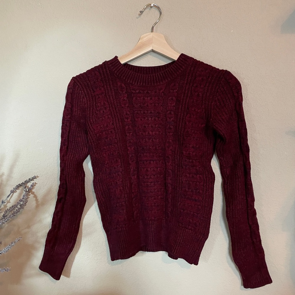 American Apparel Honeycomb Sweater